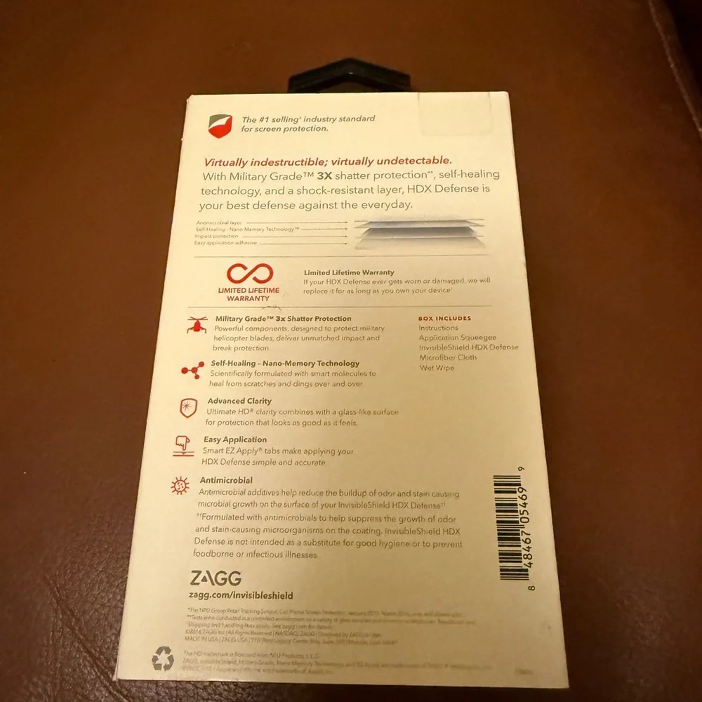 Invisible Shield HDX Defense Screen Protector for iPhone 6/6s/7